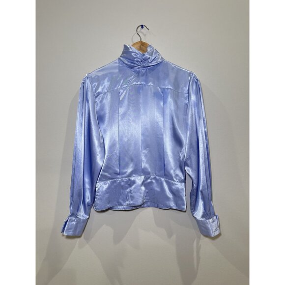 Light Purple Tuw Blouse Size 8 - Picture 2 of 7